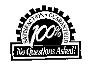 SATISFACTION GUARANTEED 100% NO QUESTIONS ASKED!