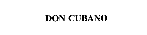 DON CUBANO