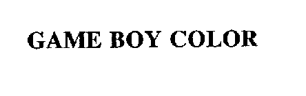 GAME BOY COLOR