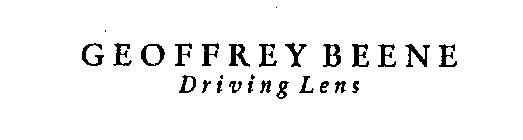 GEOFFREY BEENE DRIVING LENS