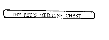 THE PET'S MEDICINE CHEST