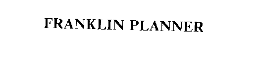 FRANKLIN PLANNER