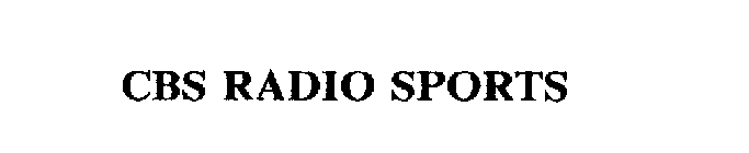 CBS RADIO SPORTS