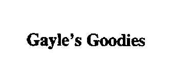 GAYLE'S GOODIES