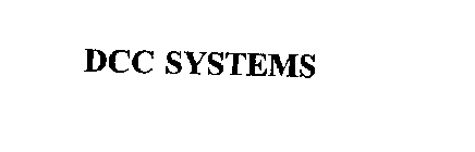 DCC SYSTEMS