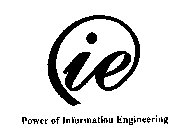 IE POWER OF INFORMATION ENGINEERING