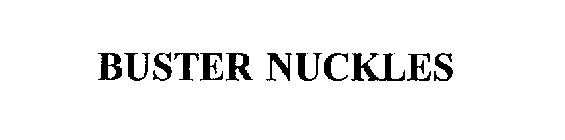 BUSTER NUCKLES
