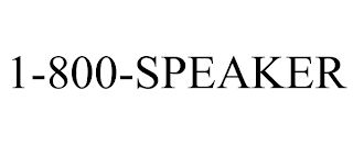 1-800-SPEAKER
