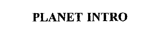 PLANET INTRO
