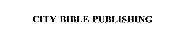 CITY BIBLE PUBLISHING