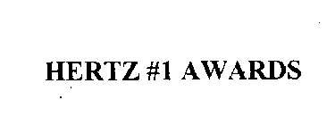 HERTZ #1 AWARDS