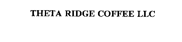 THETA RIDGE COFFEE LLC