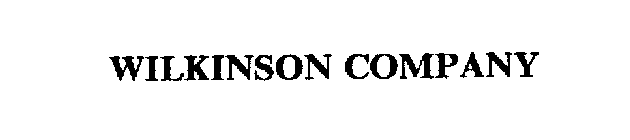 WILKINSON COMPANY