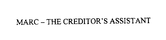 MARC - THE CREDITOR'S ASSISTANT