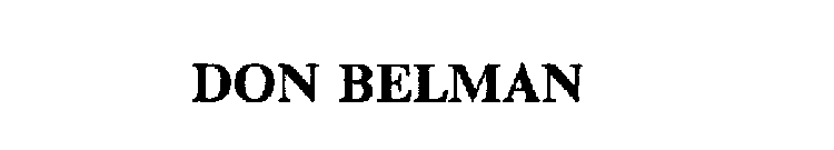 DON BELMAN
