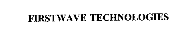 FIRSTWAVE TECHNOLOGIES