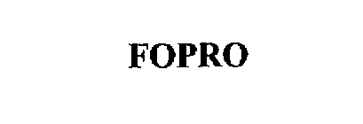 FOPRO