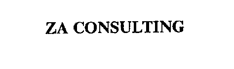 ZA CONSULTING