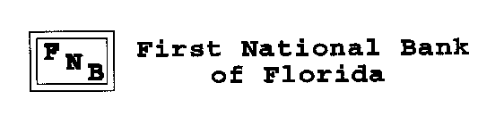 FNB FIRST NATIONAL BANK OF FLORIDA