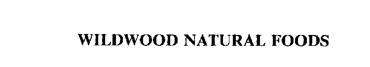 WILDWOOD NATURAL FOODS