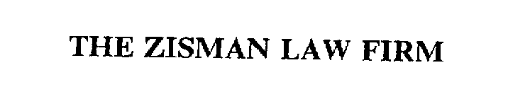 THE ZISMAN LAW FIRM