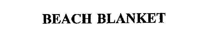 BEACH BLANKET