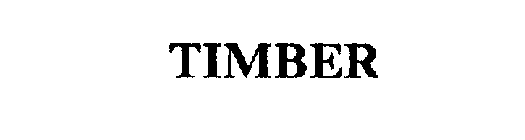 TIMBER
