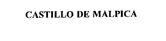 CASTILLO DE MALPICA