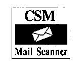 CSM MAIL SCANNER