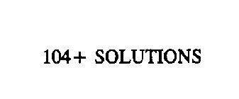 104+ SOLUTIONS