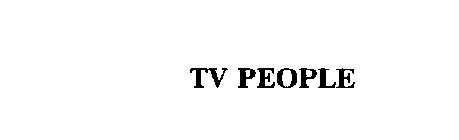 TV PEOPLE