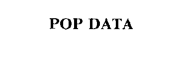 POP DATA