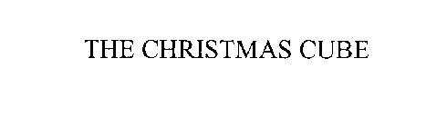 THE CHRISTMAS CUBE