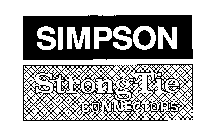 SIMPSON STRONG-TIE CONNECTORS