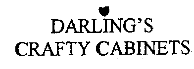 DARLING'S CRAFTY CABINETS