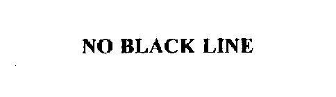 NO BLACK LINE