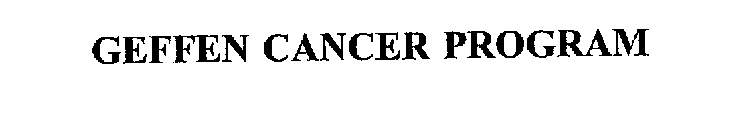 GEFFEN CANCER PROGRAM