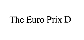 THE EURO PRIX D