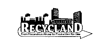 RECYCLAND FROM HAZARDOUS ABUSE TO PRODUCTIVE RE-USE