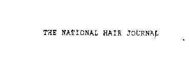 THE NATIONAL HAIR JOURNAL