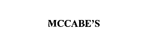 MCCABE'S