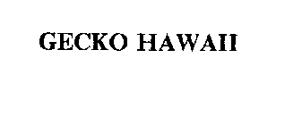 GECKO HAWAII