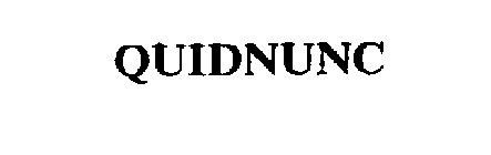 QUIDNUNC