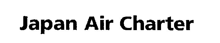 JAPAN AIR CHARTER