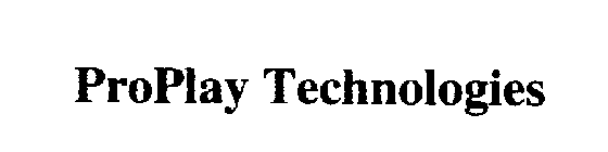PROPLAY TECHNOLOGIES