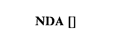 NDA [ ]