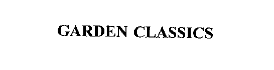 GARDEN CLASSICS