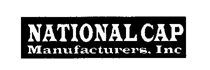 NATIONAL CAP MANUFACTURERS, INC.