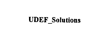 UDEF_SOLUTIONS
