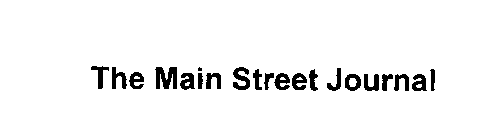 THE MAIN STREET JOURNAL